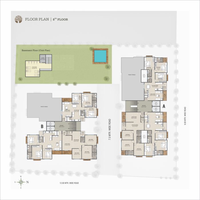 Floor Plan 8th Floor